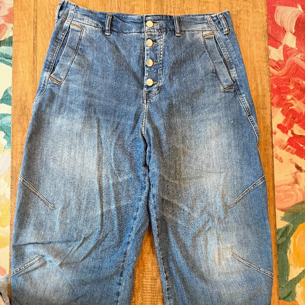 PILCRO Barrel Leg Jeans
